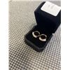 Image 1 : NEW 18K GOLD PLATED 1.5CT EACH PEAR AND HEART CUT SIMULAYED DIAMOND (CZ) HALO HUGGIE EARRINGS