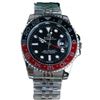 Image 1 : ROLEX GMT MASTER II, UNAUTHENTIC - BLACK DIAL, BLACK/ RED BEZEL
