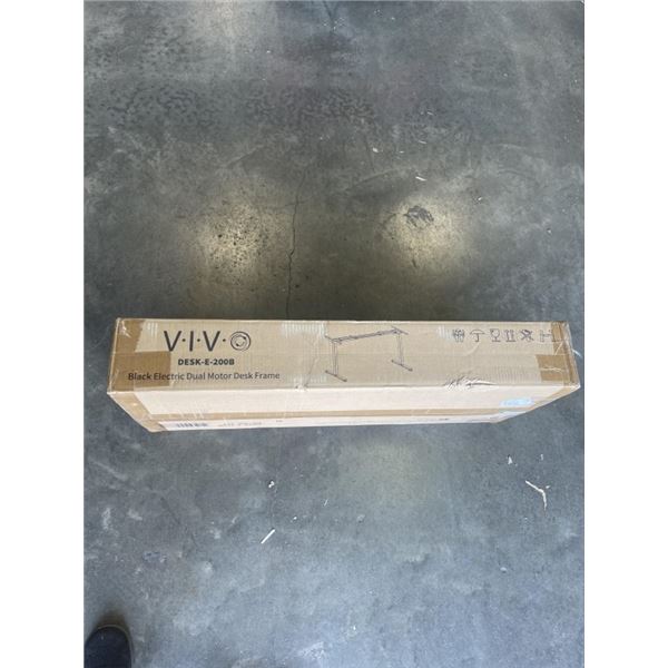 VIVO BLACK ELECTRIC DUAL MOTOR DESK FRAME