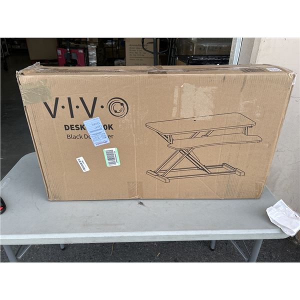 VIVO BLACK DESK RISER