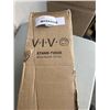 Image 3 : VIVO BLACK MOBILE TV CART
