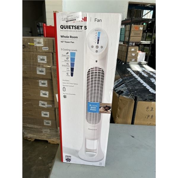 HONEYWELL QUIETSET 8 40" FAN - TESTED WORKING, RETAIL $129