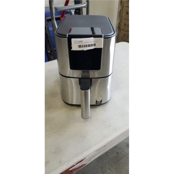 BELLAPRO 4QT SLIM AIR FRYER - TESTED WORKING, RETAIL $199