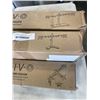 Image 3 : 2 VIVO DUAL MONITOR DESK STANDS AND DUAL MONITOR DESK MOUNT