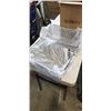 Image 1 : NEW ISPECLE 4 PACK WIRE STORAGE BASKETS WITH HANDLES