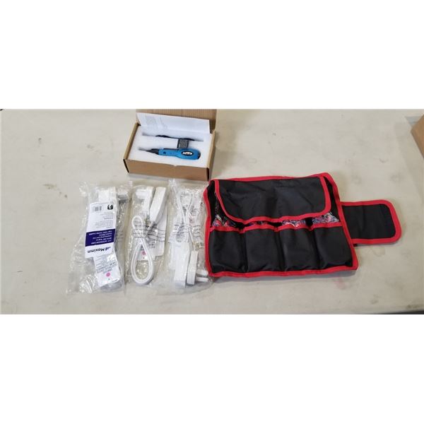NEW NEIKO 1/4" 3.6V MANUAL AND ELECTRIC SCREWDRIVER, WORK PRO 4 PIECE 7" INTERNAL/EXTERNAL SNAP RING