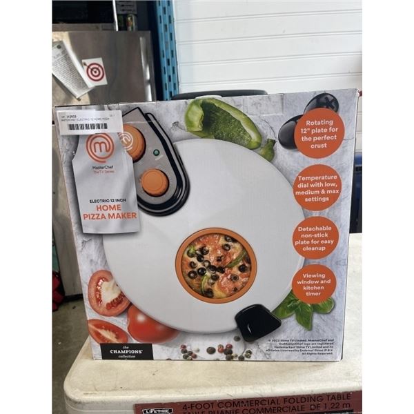 MASTERCHEF ELECTRIC 12 HOME PIZZA MAKER