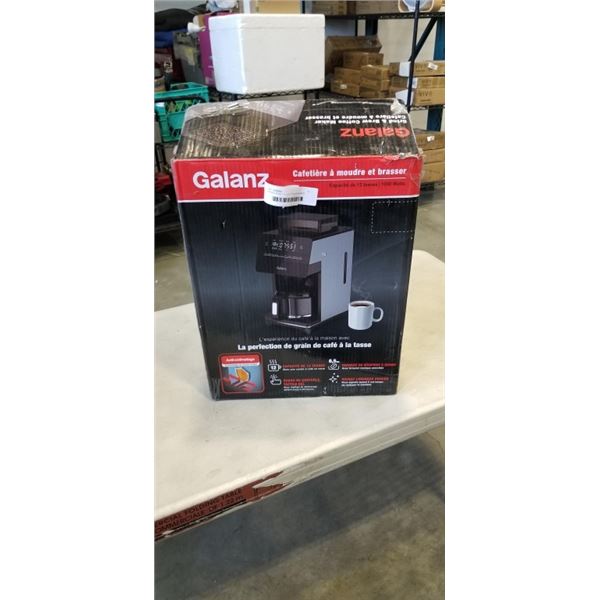 GALANZ BEAN TO CUP COFFEE MAKER