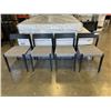 Image 1 : SET OF 4 MODERN DINING CHAIRS