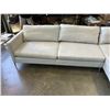 Image 3 : 2PC GLUCKSTEIN HOME GREY FABRIC SECTIONAL SOFA, 116 INCH ALONG THE BACK X 64 INCH TO CHAISE