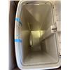 Image 4 : NEW RUBBERMAID SLIM JIM 68L STEP ON GARBAGE CONTAINER. BEIGE