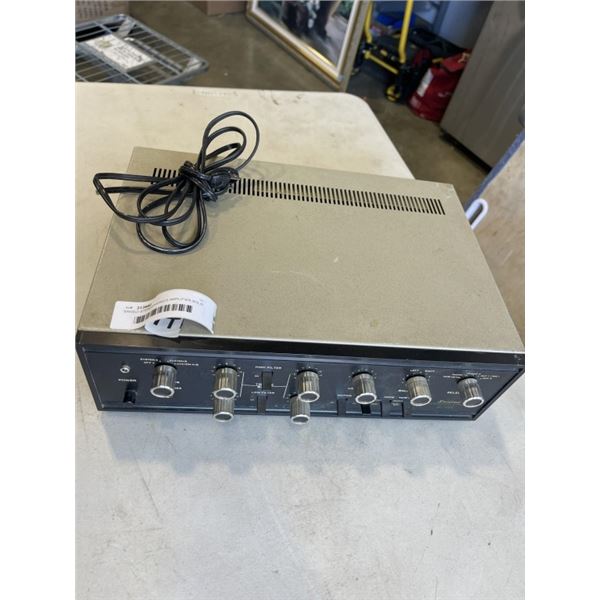 SANSUI STEREOPHONICS AMPLIFIER SOLID STATE MODEL AU-555 WITH ORIGINAL DIAGRAM
