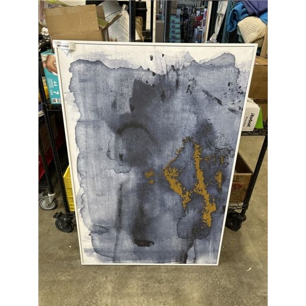 48 INCH X 32 INCH FRAMED CANVAS ART
