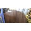 Image 3 : RUSTIC WOOD LOOK ROUND PEDESTAL DINING TABLE