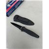 Image 4 : NEW BLACK MOTORCYCLE TRUNK TOUR PACK LUGGAGE, NEW SMITH & WESSON HIGH CARBON FULL TANG FIXED BLADE K