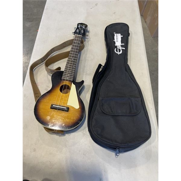 EPIPHONE LES PAUL UKELE WITH SOFT CASE, IN VERY GOOD CONDITION