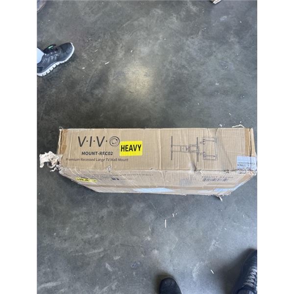 VIVO PREMIUM RECESSED LARGE TV WALL MOUNT