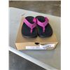 Image 1 : NEW OLUKAI OHANA ORCHID FLOWER / BLACK   WOMENS SIZE 9