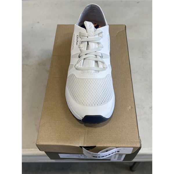 NEW OLUKAI HUIA WHITE / WHITE SIZE WOMENS 7.5
