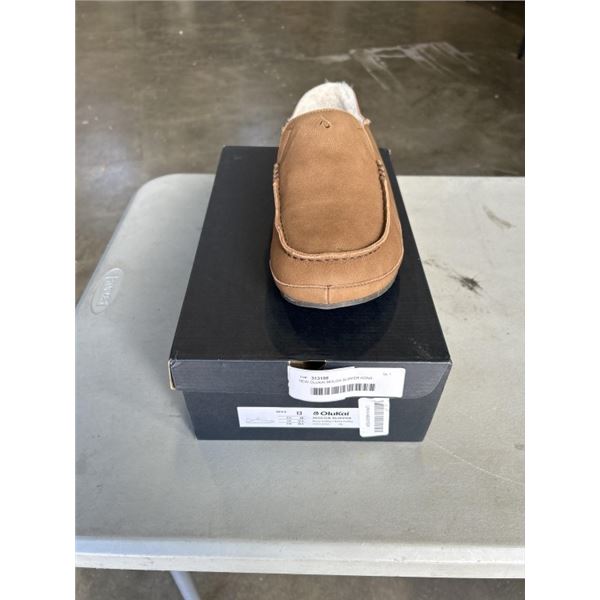 NEW OLUKAI MOLOA SLIPPER KONA COFFEE / KONA COFFEE SIZE US MENS 13