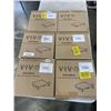 Image 1 : 6 NEW VIVO UNDER DESK WHITEBOARD SLIDER TRAYS