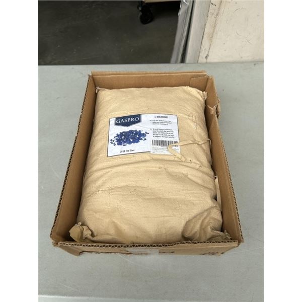 BAG OF GASPRO 20LB FIRE GLASS