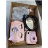 Image 1 : INSTAX CAMERA, KIDS PURSE, NEW TOQUE, BELT ETC