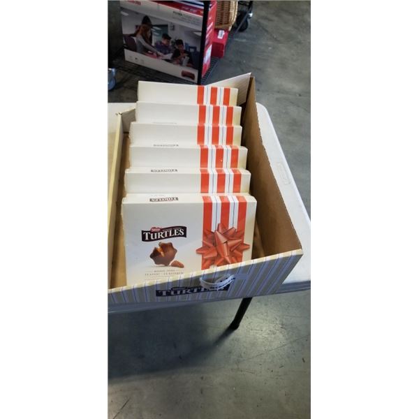 6 BOXES OF TURTLES