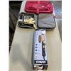 Image 1 : HEYS ORGANIZER, 2 HAND BAGS AND CONAIR CURLING IRON AND BRUSH