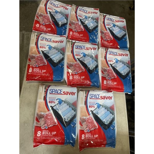 ASSORTED SPACE SAVER VACUUM STORAGE BAGS