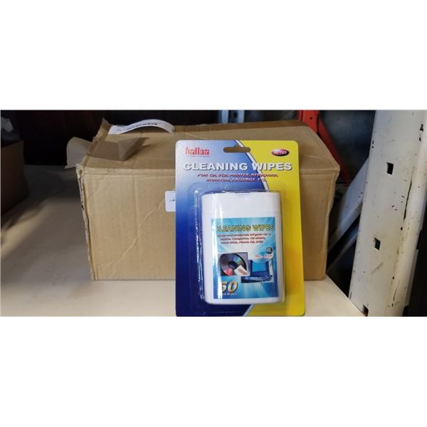 CASE OF ELECTRONICS CLEANING WIPES