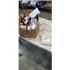 Image 1 : LARGE LOT OF BEAUTY AND COSMETIC ITEMS INCLUDING NAIL POLISH, EARRINGS, LIP BALMS