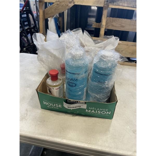 LOT OF FACIAL TONER ROSE PEDAL SCENT AND ULTRA SOUND TRANMISSION GEL