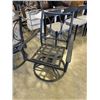 Image 2 : GLASSTOP PATIO TABLE WITH 6 SWIVEL CHAIRS AND 4 CUSHIONS