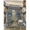Image 4 : GLASSTOP PATIO TABLE WITH 6 SWIVEL CHAIRS AND 4 CUSHIONS