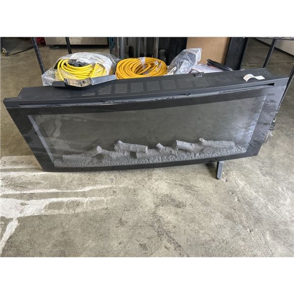 GLASSFRONT FIRE PLACE