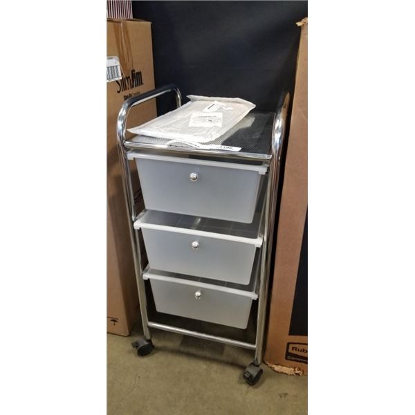 ROLLING 3 DRAWER ORGANIZER