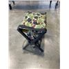 Image 5 : LOT OF CAMO ITEMS INCLUDING CAMPING CHAIR, RAIN JACKET AND PANTS, 3 UTILITY BELT AND A VEST FROM COL