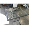 Image 4 : 3PC GLASS TOP PATIO BISTRO SET