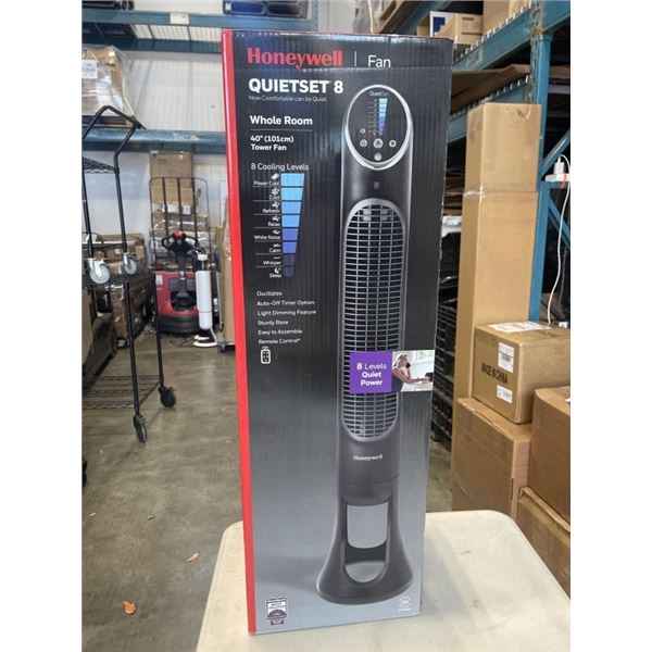 HONEYWELL QUIETSET 8 40" FAN - TESTED WORKING, RETAIL $129