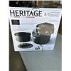 Image 2 : HERITAGE INFRARED 4.5QT STEAM AIR FRYER - TESTED WORKING, RETAIL $299