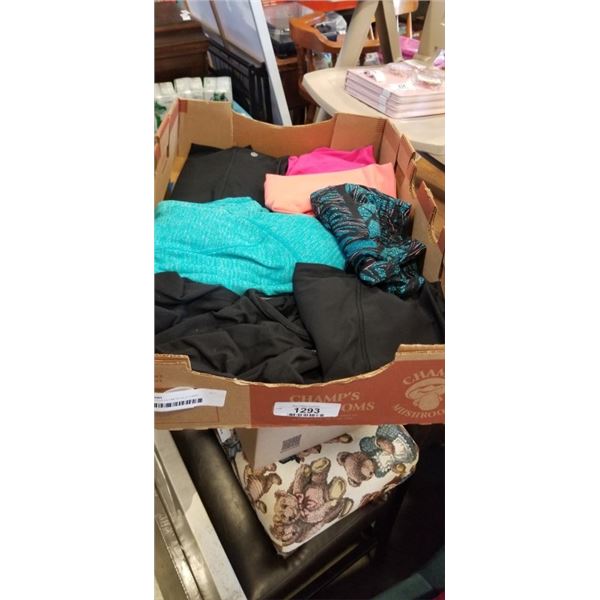 ASSORTED LULULEMON CLOTHING