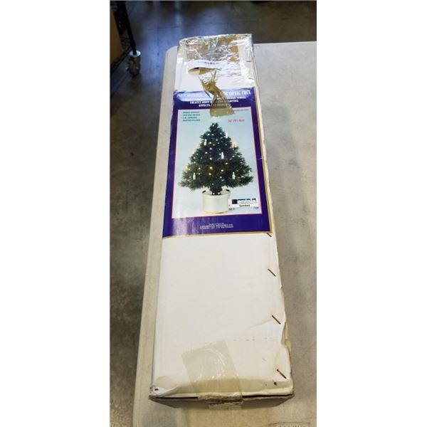 ALDERBROOK 36" FIBRE OPTIC CHRISTMAS TREE