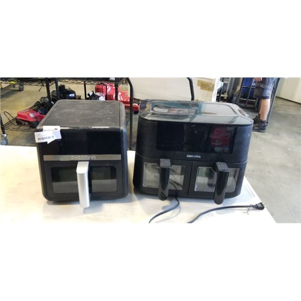 GREENPAN AND CEHFMAN AIR FRYERS