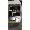 Image 3 : TRAY OF ASSORTED CELLPHONES, AND TRAY OF CONTROLLERS, GPS UNIT ETC