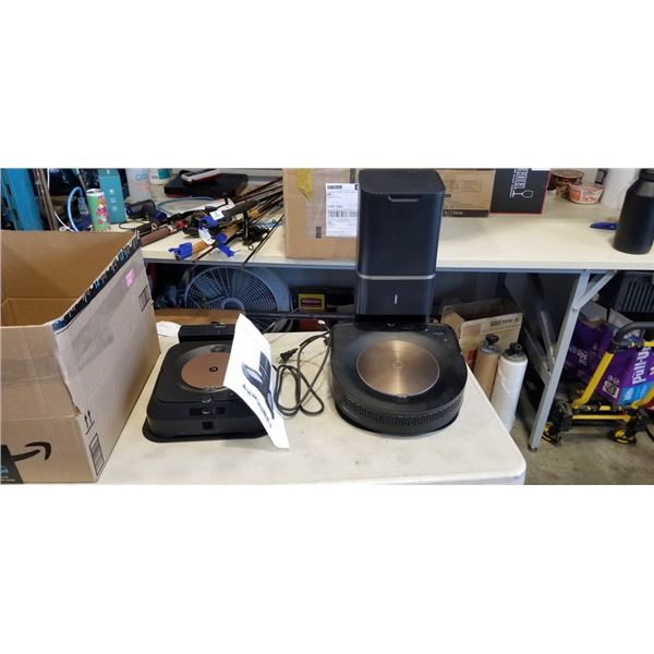ROOMBA S9+ BRAAVA JET M6 VACUUM CLEANER - TESTED WORKING, RETAIL $1899