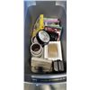 Image 1 : TOT OF MISC ITEMS - SPEAKER, DVDS, ETC