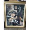 Image 2 : 48 INCH X 39 INCH FRAMED ARTWORK AND 13 INCH X 13 INCH FRAMED ARTWORK