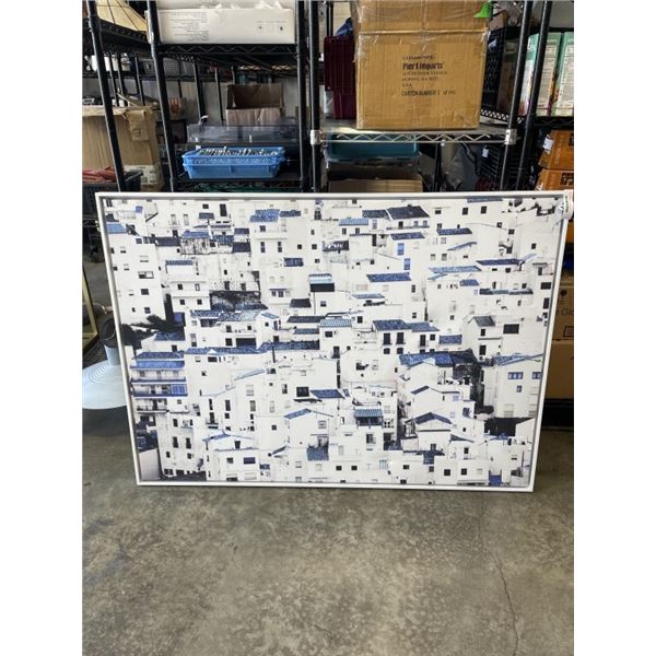 57 INCH X 41 INCH CANVAS ART
