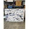 Image 1 : 57 INCH X 41 INCH CANVAS ART